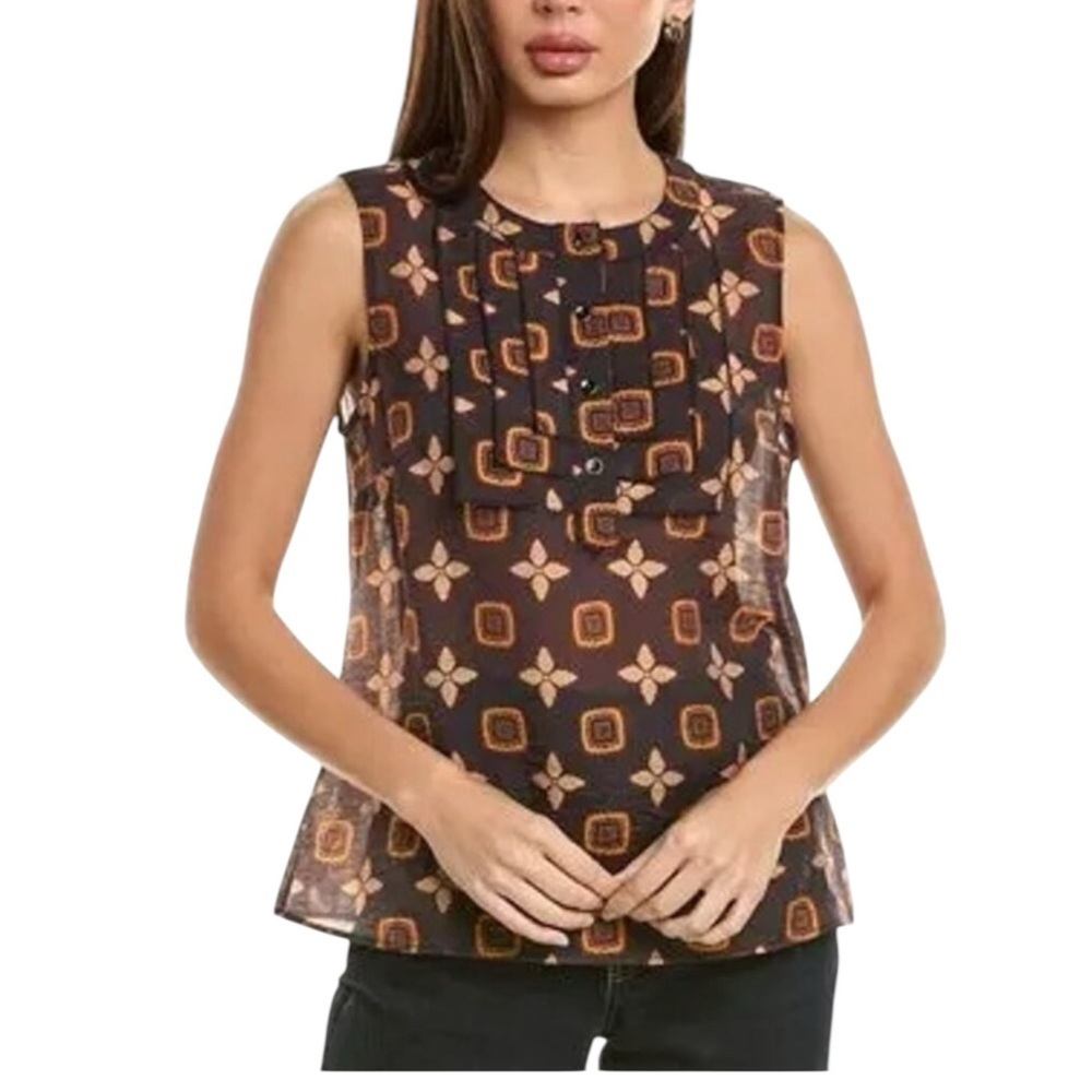Cabi printed Louis top #3558